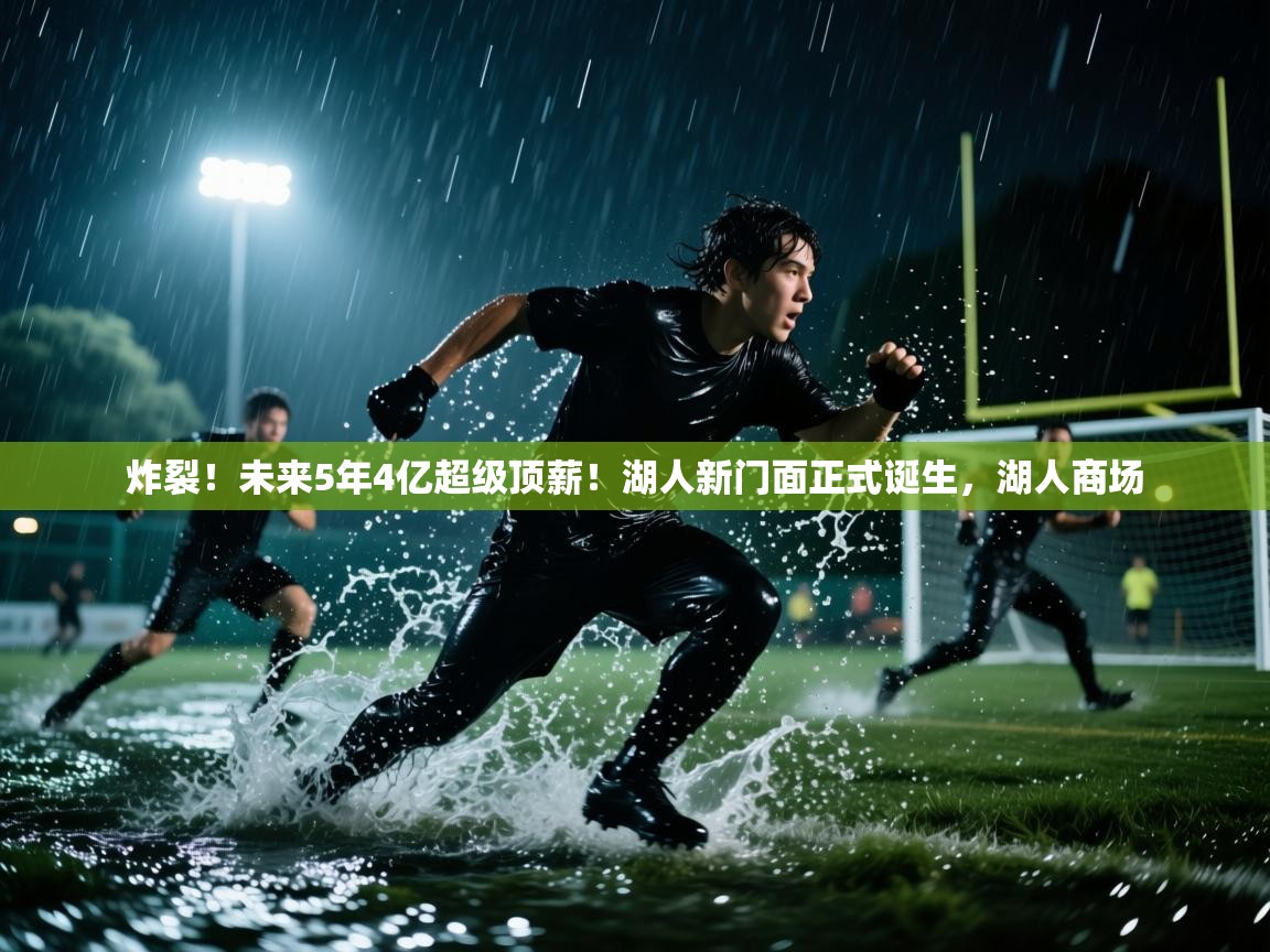 炸裂!未来5年4亿超级顶薪!湖人新门面正式诞生,湖人商场 第1张